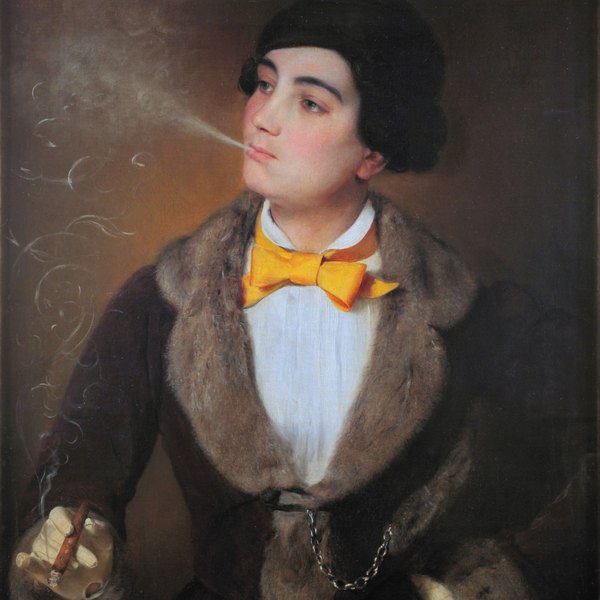 Louise Aston: Gemälde von Johann Baptist Reiter (1813–1890), Österreichisches Nationalmuseum