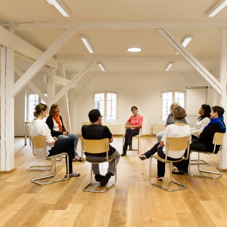 Tagungsbereich der Weiberwirtschaft Dachraum 5 