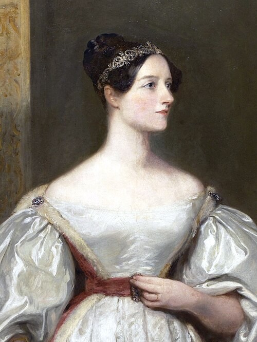 Ausschnitt aus einem Portraitbild von Margaret Sarah Carpenter (1793-1872) Link Titel