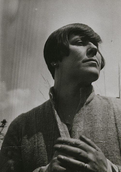 Hilla Rebay 1924, Foto von László Moholy-Nagy